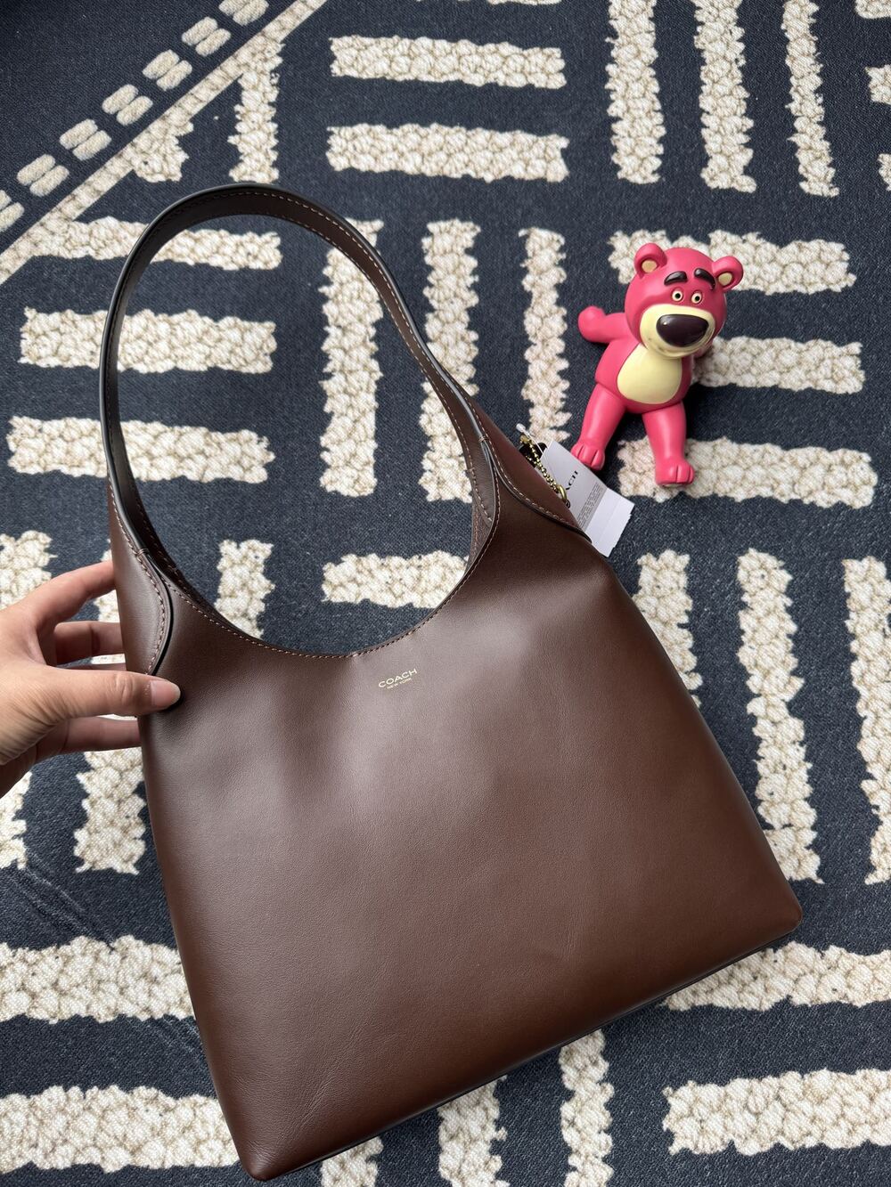 COACH Maple Leather Shoulder Bag